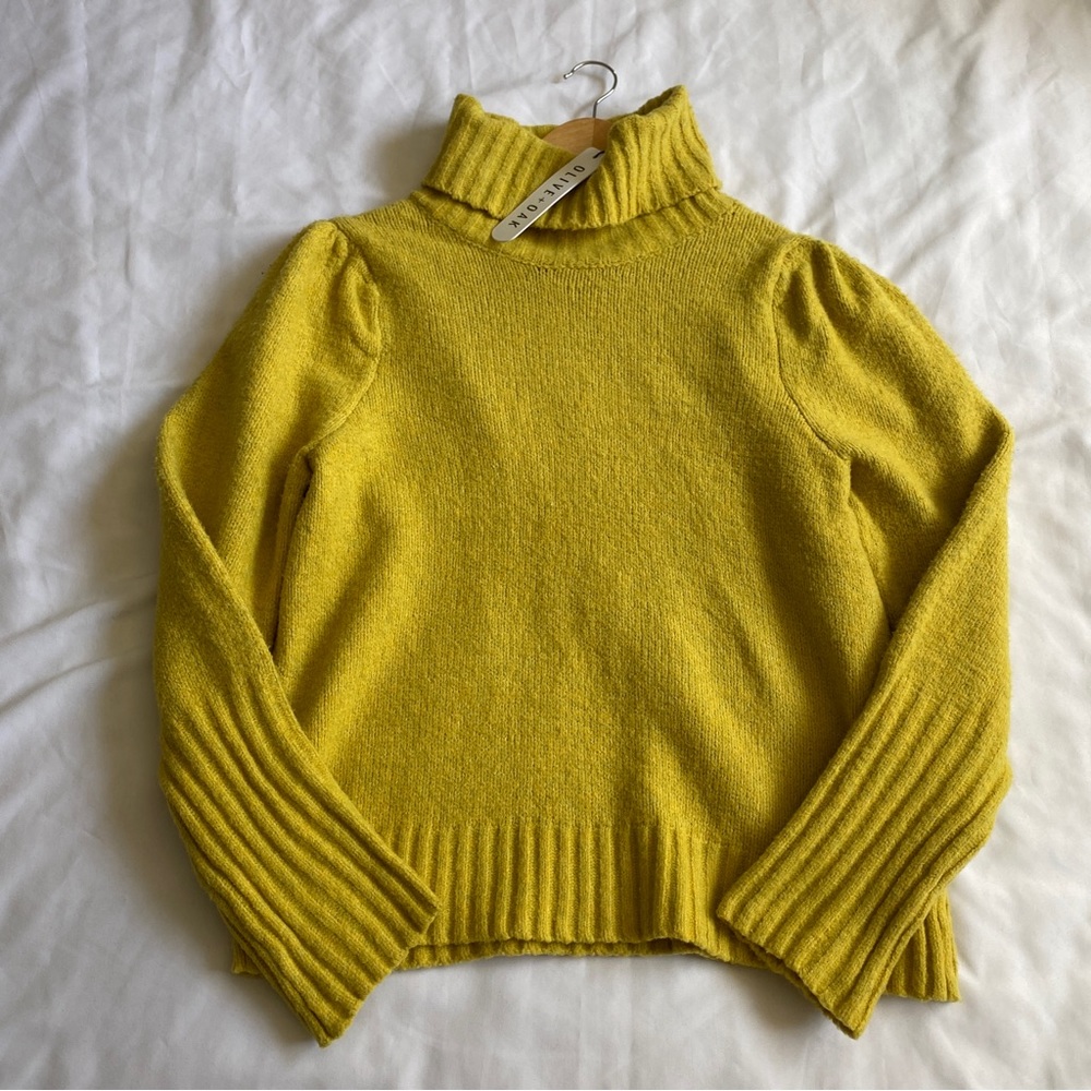 Olive and oak super soft turtle neck